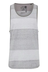 !Solid Tanktop SDCharan Grau/Hellgrau/Silber