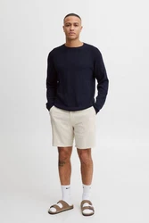 !Solid Strickpullover SDFabio Dunkelblau