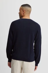 !Solid Strickpullover SDFabio Dunkelblau
