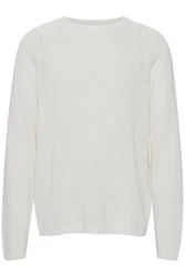 !Solid Strickpullover SDFabio Weiß/Grau/Creme/Khaki