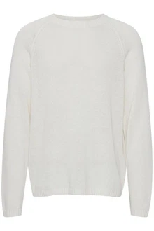 !Solid Strickpullover SDFabio Weiß/Grau/Creme/Khaki