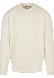 Urban Classics Crewneck Sweatshirt Weiß/Beige/Khaki/Creme