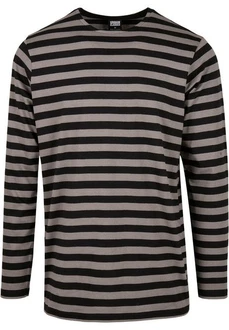 URBAN CLASSICS Langarmshirt Urban Classics Herren Regular Stripe LS