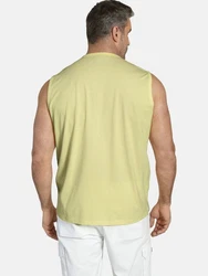 Charles Colby Muskelshirt EARL HOGG Basic Gelb/Grün