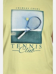 Charles Colby Muskelshirt EARL HOGG Basic Gelb/Grün