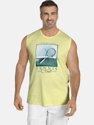 Charles Colby Muskelshirt EARL HOGG Basic Gelb/Grün