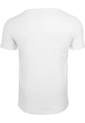 URBAN CLASSICS T-Shirt Urban Classics Herren Synthetic Leather Pocket Tee Weiß/Creme
