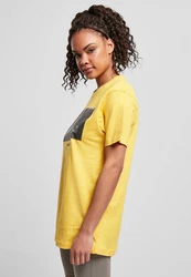 MisterTee Kurzarmshirt Ladies Pray Tee Gelb