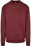 Urban Classics Crewneck Sweatshirt Dunkelrot/Rot/Bordeaux