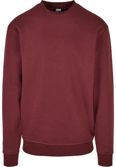 Urban Classics Crewneck Sweatshirt Dunkelrot/Rot/Bordeaux