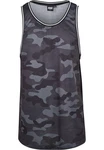 Urban Classics Herren Camo Mesh Tanktop Camo