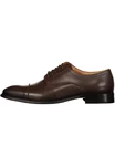Roy Robson Anzugsschuh Derby Captoe Schnürschuh Dunkelbraun/Braun/Bordeaux