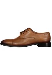 Anzugsschuh - Derby Captoe Schnrschuh Ton-in-Ton-Nhte