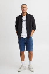 !Solid Jeansshorts SDElmo Lt Owen (21107657) 21107657