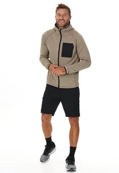 ENDURANCE Sweatjacke Deerto mit Funktion Khaki/Braun/Beige