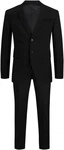 Jack & Jones Anzug JPRBLAFranco JPRFRANCO SUIT NOOS Schwarz/Braun