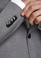 Jack & Jones Anzug JPRBLAFranco JPRFRANCO SUIT NOOS Dunkelgrau/Grau/Hellgrau