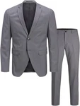 Jack & Jones Anzug JPRBLAFranco JPRFRANCO SUIT NOOS Dunkelgrau/Grau/Hellgrau