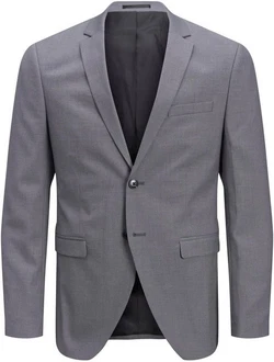 JACK & JONES Blazer Jprfranco Noos Business Jacke Grau/Dunkelgrau/Hellgrau