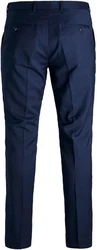 Jack & Jones Anzughose JPRFRANCO TROUSER NOOS Dunkelblau/Blau