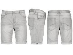 Urban Surface Bermudas Herren Jogging Shorts Freizeit Jeans Grau/Khaki/Beige/Hellgrau