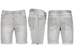 Urban Surface Bermudas Herren Jogging Shorts Freizeit Jeans Grau/Khaki/Beige/Hellgrau