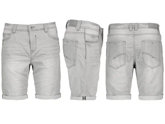 Urban Surface Bermudas Herren Jogging Shorts Freizeit Jeans Grau/Khaki/Beige/Hellgrau