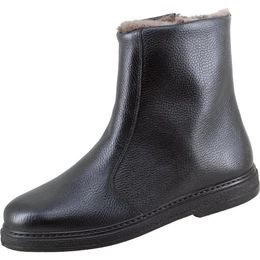 schwarz RV-Stiefel gefttert Gummistiefel