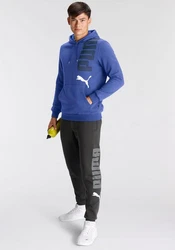 PUMA Kapuzensweatshirt Blau/Hellblau/Dunkelblau