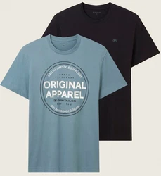 TOM TAILOR T-Shirt (Pack, 2-tlg) 