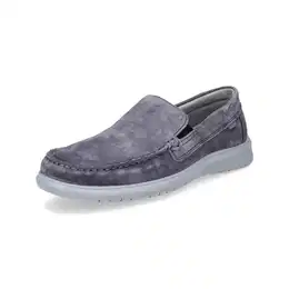 Herren Leder Slipper grau Slipper