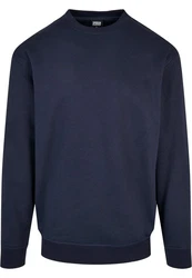 Urban Classics Crewneck Sweatshirt Dunkelblau/Blau