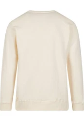 URBAN CLASSICS Rundhalspullover Urban Classics Herren Organic Basic Crew Weiß/Beige/Orange/Creme/Khaki/Gelb