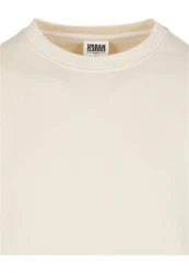 URBAN CLASSICS Rundhalspullover Urban Classics Herren Organic Basic Crew Weiß/Beige/Orange/Creme/Khaki/Gelb