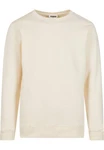 URBAN CLASSICS Rundhalspullover Urban Classics Herren Organic Basic Crew Weiß/Beige/Orange/Creme/Khaki/Gelb