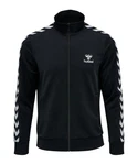 hummel Hmlnathan 2.0 Zip Jacket Trainingsjacke Schwarz/Beige/Dunkelblau/Weiß