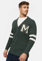 Indicode Strickpullover INJose Dunkelgrün