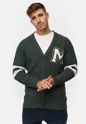 Indicode Strickpullover INJose Dunkelgrün