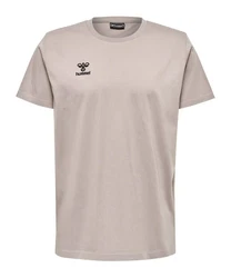 hummel T-Shirt Move Grid T-Shirt Beige