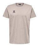 hummel T-Shirt Move Grid T-Shirt Beige