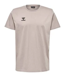 hummel T-Shirt Move Grid T-Shirt Beige