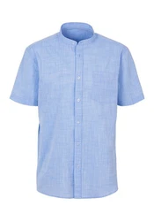 H.I.S Kurzarmhemd Regular Fit Stehkragenhemd 