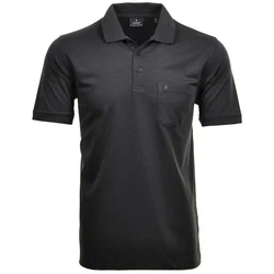 RAGMAN Poloshirt Grau/Dunkelgrau/Schwarz