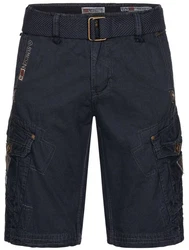 Geographical Norway Shorts Herren Cargo Shorts Bermuda Sommer Freizeit Dunkelblau/Blau/Khaki