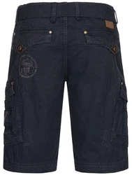 Geographical Norway Shorts Herren Cargo Shorts Bermuda Sommer Freizeit Dunkelblau/Blau/Khaki