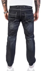 Rock Creek Straight Jeans RC-2064 Schwarz (RC-2064)