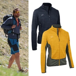 Trekkingjacke - Herren Outdoor Fleecejacke Falzleben 3XT Outdoorjacke