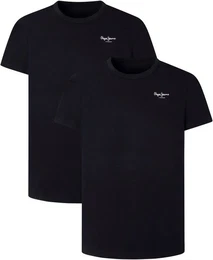 Rundhalsshirt (Packung) mit Stretch