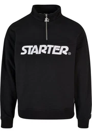 Sweatjacke Herren Starter Heavy Color Block Troyer (1-tlg)