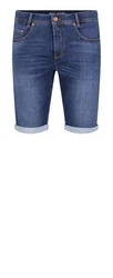 MAC Jogn Bermuda Blau/Hellblau/Fliederfarben/Dunkelblau